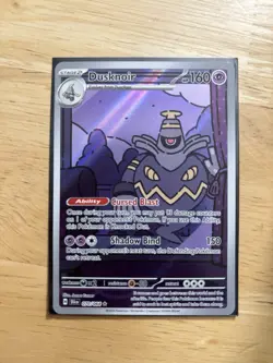 Dusknoir Sv: Shrouded Fable 070/064 Illustration Rare Holo Pokemon TCG Card - Image 1