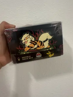 Pokemon World Championships 2025 Exclusive Double Deck Box - Arcanine SEALED - Image 1