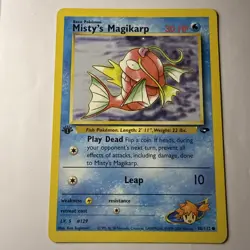 Misty's Magikarp 88/132 Gym Challenge Regular First Edition Pokemon Card - Image 1