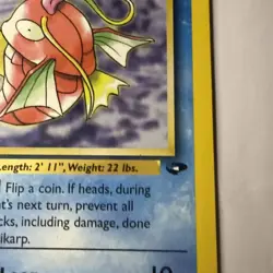 Misty's Magikarp 88/132 Gym Challenge Regular First Edition Pokemon Card - Image 5