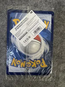 Pikachu At The Museum OVERSIZED Promo Card - Natural History Museum - SEALED ✅ - Image 2