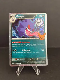 Gengar #57/91 Cosmos Holo Pokemon Card TCG Halloween Trick Or Trade 2024 - Image 1