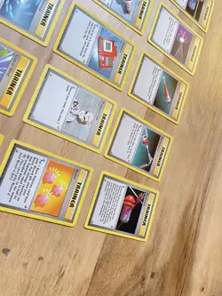 1999 Pokemon Unlimited Base Set Complete Common Uncommon Trainer 23 Unique Card - Image 3