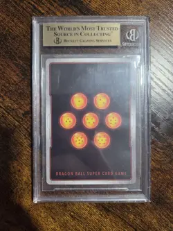 Endless Evolution Broly JUDGE STAMPED Foil P-033 Dragon Ball Super Card BGS 10 - Image 3