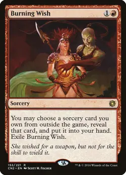 Burning Wish Conspiracy Take the Crown NM Red Rare MAGIC MTG CARD ABUGames - Image 1