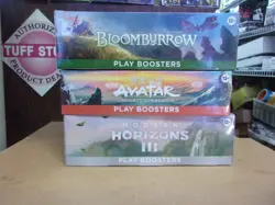 MTG MODERN 3 + AVATAR + BLOOMBURROW PLAY BOOSTER BOX LOT - Image 1