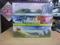 MTG MODERN 3 + EDGE ETERNITES + BLOOMBURROW PLAY BOOSTER SEALED BOX LOT - Image 1