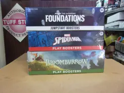 MTG FOUNDATIONS JUMPSTART + SPIDER-MAN PLAY + BLOOMBURROW PLAY BOX LOT - Image 1