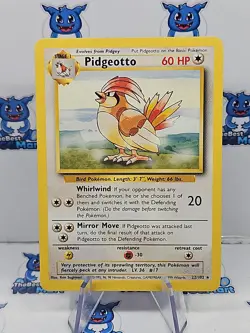 Pokemon Pidgeotto - 22/102 - Base Set LP - Image 1