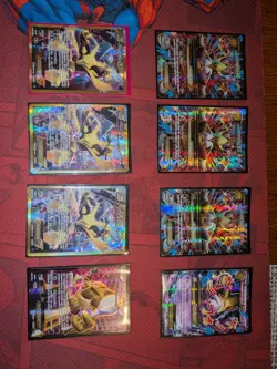 Pokemon Fates Collide Alakazam Ex And M Alakazam Lot. Full Flat Set Of Both. - Image 1