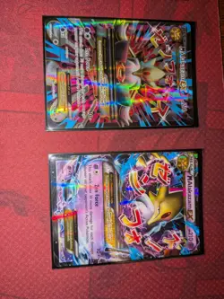 Pokemon Fates Collide Alakazam Ex And M Alakazam Lot. Full Flat Set Of Both. - Image 3