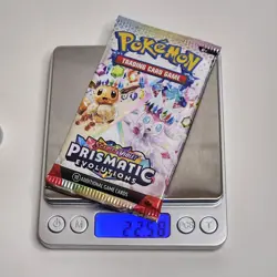 22.58g HEAVY! Prismatic Evolutions Pokemon Factory Sealed Booster Pack - Image 1