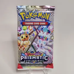 22.58g HEAVY! Prismatic Evolutions Pokemon Factory Sealed Booster Pack - Image 3