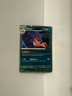 COSMO HOLO GENGAR 057/091 2024 Pokemon Trick Or Trade 🔥🔥 - Image 3