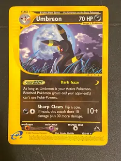 2003 Pokemon Umbreon 32/144 Skyridge Regular NEVER PLAYED! - Image 1