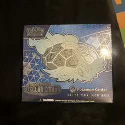 Pokemon Center Stellar Crown Elite Trainer Box ETB Brand New Sealed - Image 1