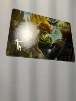 Gysahl Greens Art Card Gold Stamped Signature Art Series FINAL FANTASY 10/53 MtG - Image 1