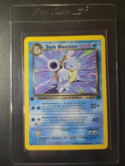 Pokemon 1ST Edition Team Rocket 20/82 Dark Blastoise Non-Holo NM - Image 1
