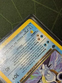 1st Edition Non Holo Dark Blastoise 20/82 Team Rocket Set Rare Pokemon Card - NM - Image 5