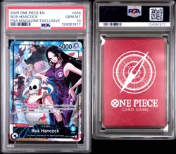 One Piece CCG Boa Hancock OP07-038 L PSA 10 PSA Magazine Exclusive - Image 3
