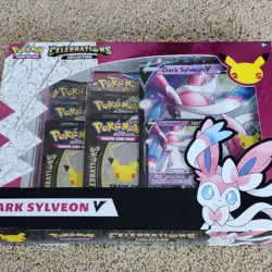 Pokemon Celebrations Dark Sylveon V Collection Box | New/Sealed - Image 2