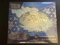 Scarlet & Violet: Stellar Crown Elite Trainer Box ETB Pokemon Center NEW &SEALED - Image 1