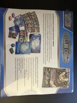 Scarlet & Violet: Stellar Crown Elite Trainer Box ETB Pokemon Center NEW &SEALED - Image 4