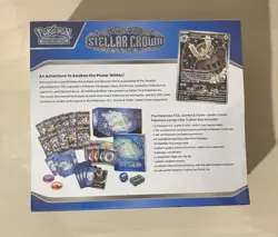TCG Pokemon Center Exclusive Stellar Crown Elite Trainer Box Etb New & Sealed UK - Image 2
