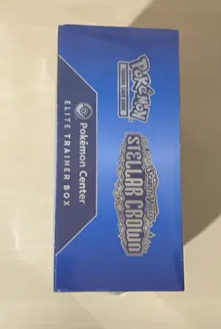 TCG Pokemon Center Exclusive Stellar Crown Elite Trainer Box Etb New & Sealed UK - Image 5