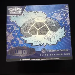 Pokemon Center Exclusive TCG Stellar Crown Elite Trainer Box PC ETB SEALED - Image 1