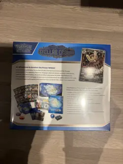 TCG Pokemon Center Exclusive Stellar Crown Elite Trainer Box Etb New & Sealed UK - Image 3