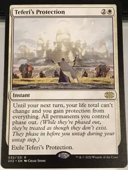 Teferi's Protection - Double Masters 2022 (2X2) MTG: Near Mint, English - Image 1