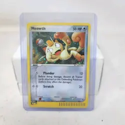 MEOWTH Holo Rare, Black Star PROMO 013 (Pokemon TCG, 2003) NM - Image 1