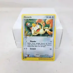 MEOWTH Holo Rare, Black Star PROMO 013 (Pokemon TCG, 2003) NM - Image 2