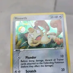 MEOWTH Holo Rare, Black Star PROMO 013 (Pokemon TCG, 2003) NM - Image 3