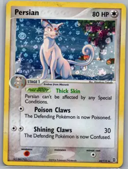 Persian 44/112 Holo FireRed & LeafGreen - Pokemon Card - NM - Image 1