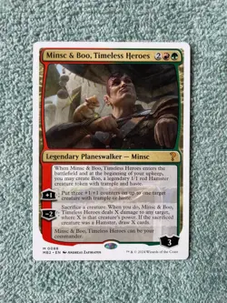 MTG Minsc & Boo Timeless Heroes NM White Border Mystery Booster 2 M 0088 MB2 EDH - Image 1