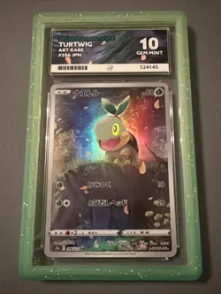 Turtwig 206/172 AR VSTAR Universe S12A Ace 10 Graded Pokemon Card Japanese - Image 1