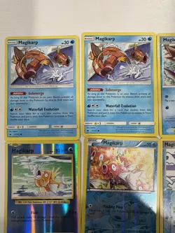 Pokemon TCG Magikarp 6 Card Lot Holo & Regular Basic English - Image 2