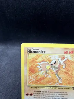 Hitmonlee - 22/62 - Pokemon Fossil Unlimited Rare Card WOTC MP - Image 3
