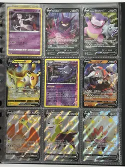 Pokemon Card Collection Binder Lot Holo Rare Mega Gengar Pikachu Celebi Ho-Oh - Image 3