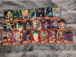 Lot Cartes Dragon ball Z Super Battle GT Regular 1996 vintage DBZ cards - Image 1