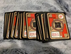 Lot Cartes Dragon ball Z Super Battle GT Regular 1996 vintage DBZ cards - Image 2