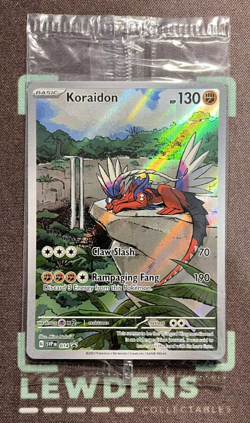 Koraidon - SVP 014 - SEALED Scarlet & Violet Base Black Star Promo Pokemon Card - Image 1