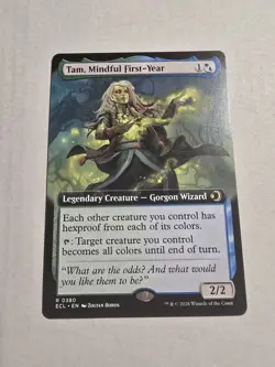Tam, Mindful First-Year (Extended Art) Lorwyn Eclipsed Regular - Image 1