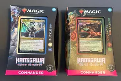 Kamigawa Commander Deck set of 2 Buckle Up, Upgrades Unleashed Magic MTG WotC - Image 1