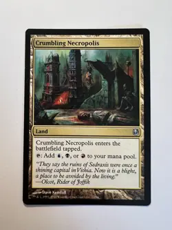 Crumbling Necropolis - MTG Duel Decks: Ajani vs. Nicol Bolas - NM - Image 1