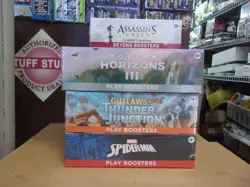 MTG ASSASSIN'S BEYOND + MODERN 3 + SPIDER-MAN + OUTLAWS PLAY BOOSTER BOXES - Image 1