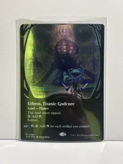 Uthros, Titanic Godcore (Borderless Galaxy Foil) 0380 Edge of Eternities MTG NM - Image 2