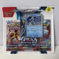 Pokemon TCG Paradox Rift 3-Pack Blister - Factory Sealed- Arctibax INC - Image 1